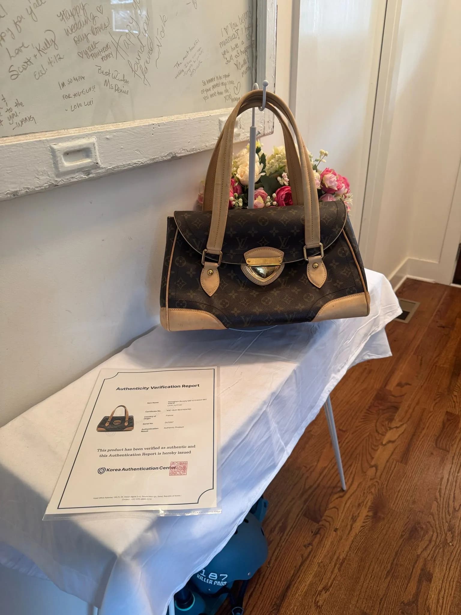 Authenticated Louis Vuitton Beverly Monogram GM — pre-owned luxury designer bag | LaceLuxx