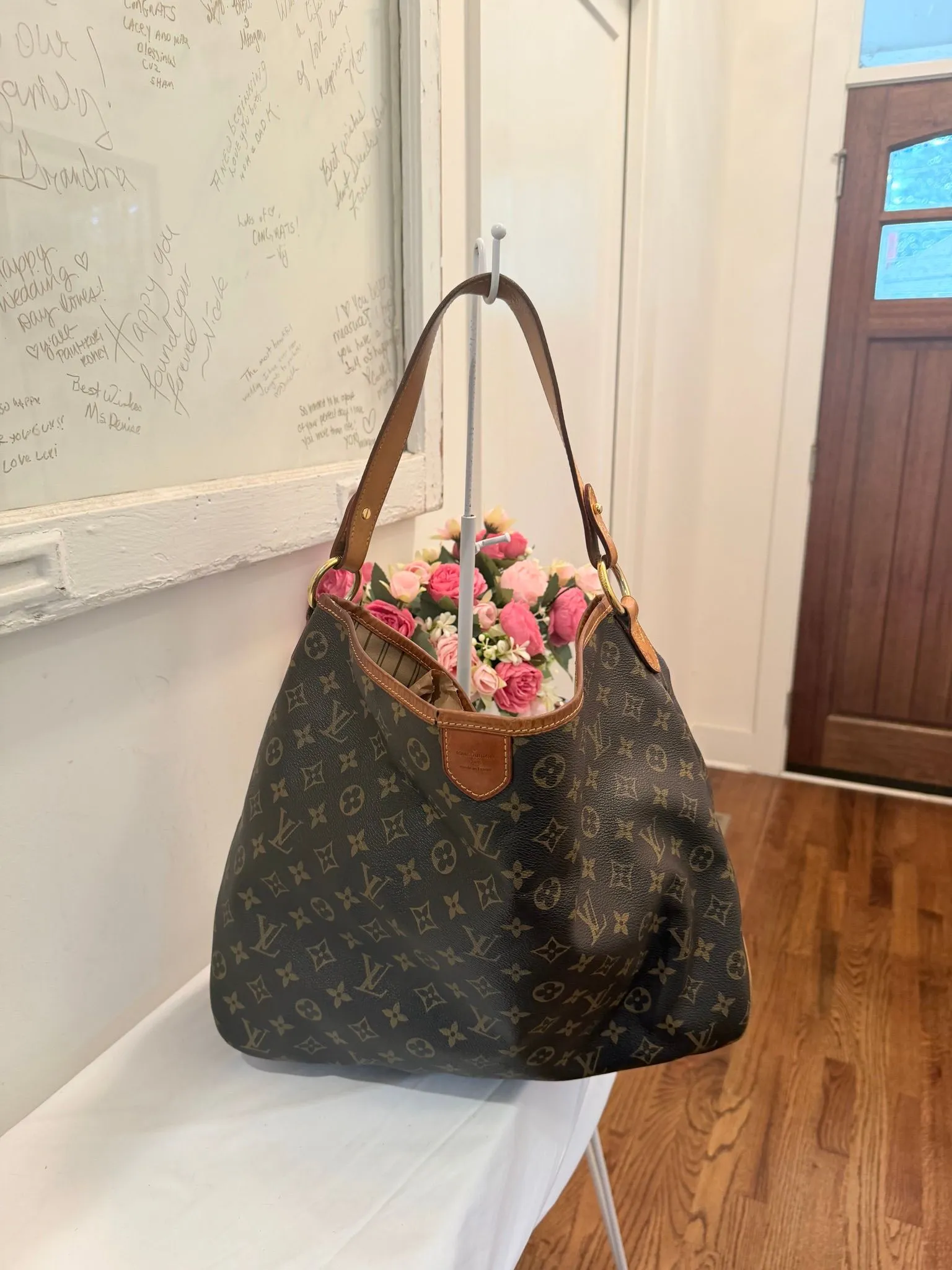Authenticated Louis Vuitton Delightful Bag — pre-owned luxury designer bag | LaceLuxx
