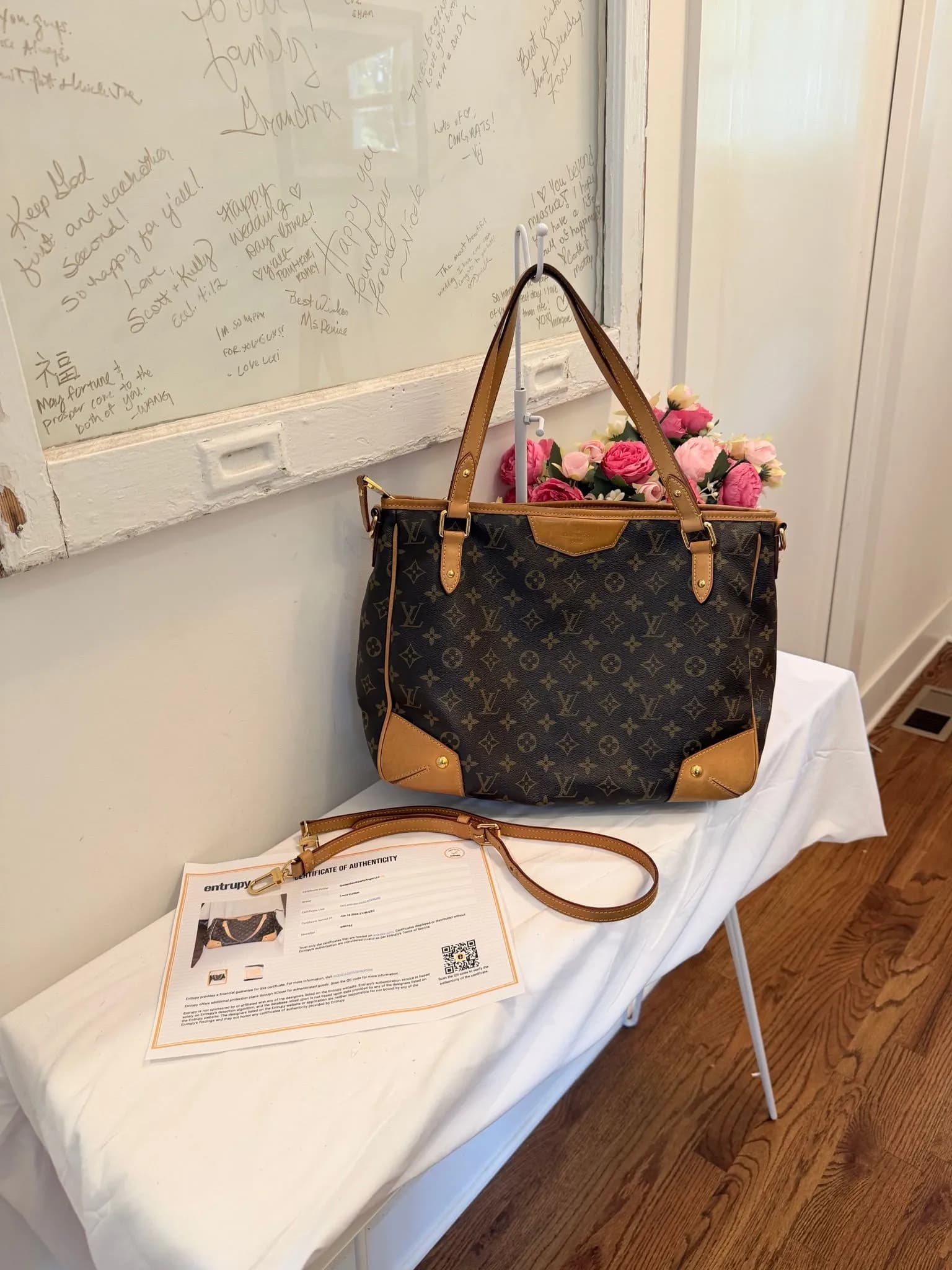 Authenticated Louis Vuitton Monogram Strella — pre-owned luxury designer bag | LaceLuxx