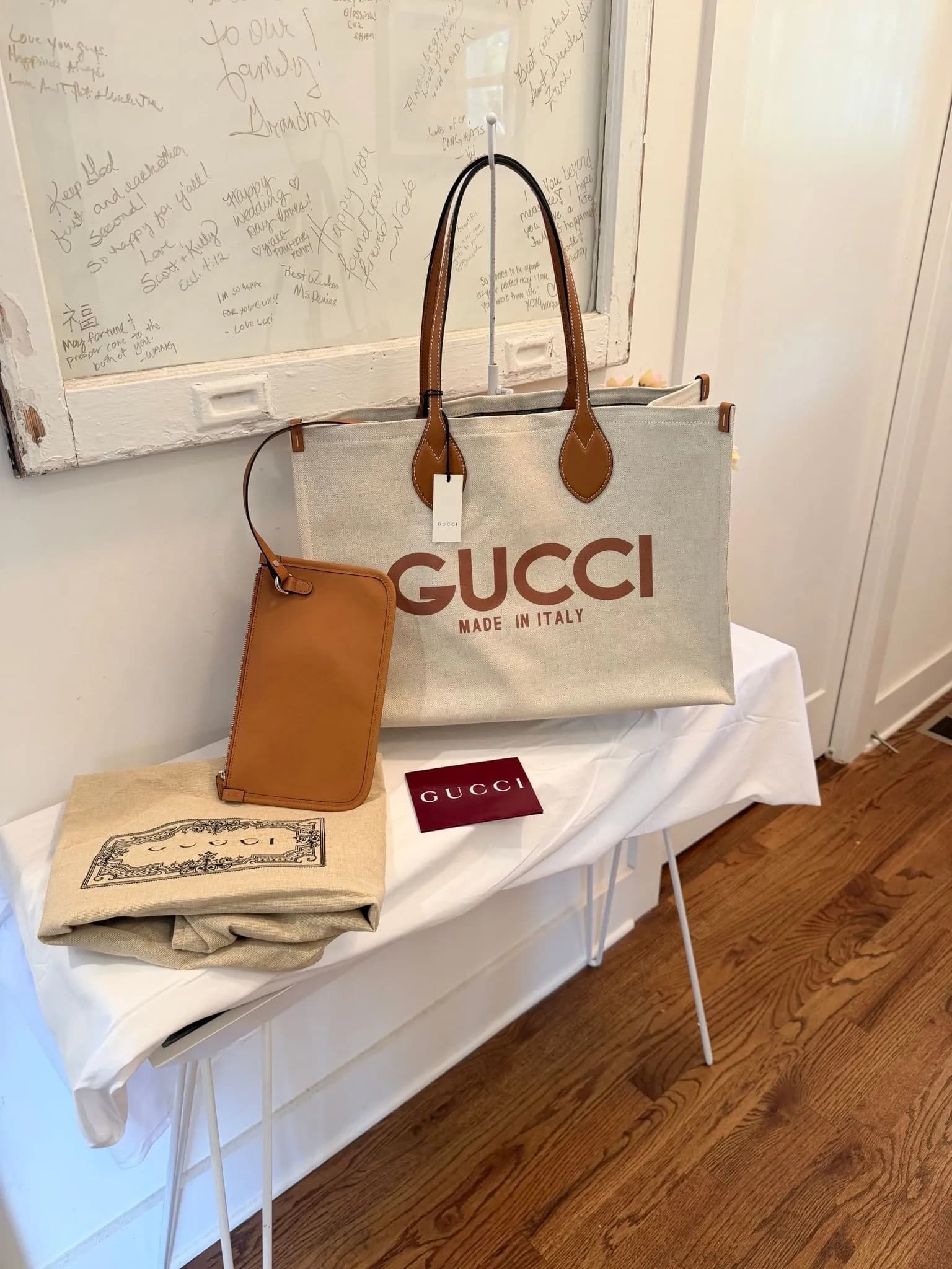 Authenticated Large Limited Edition Gucci Tote Bag — pre-owned luxury designer bag | LaceLuxx